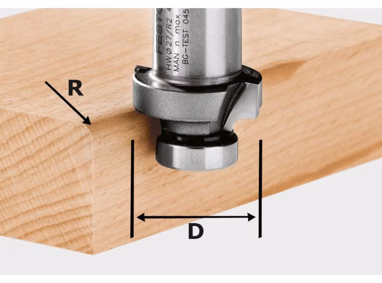 Fresa arrotondante Festool HW HW R2-OFK 500 | 490092