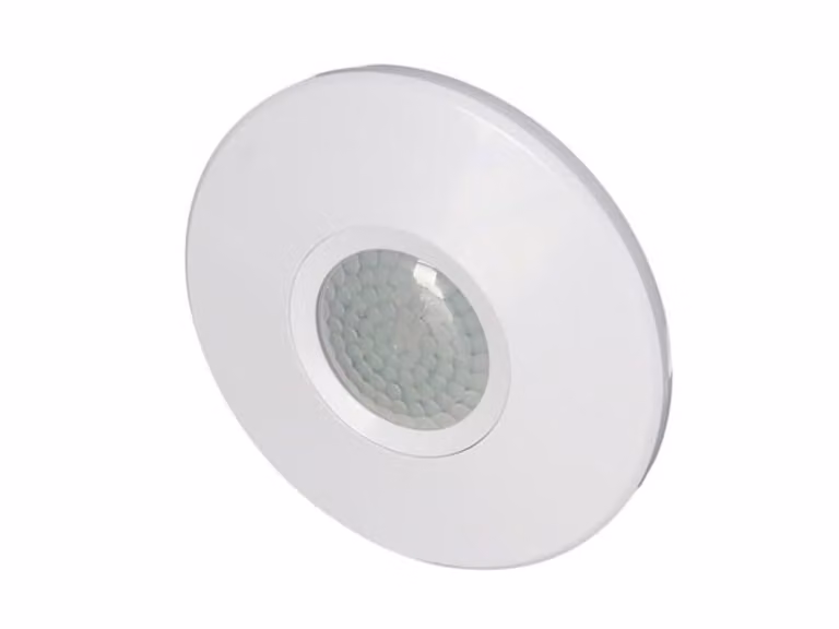 Rilevatore di movimento Pir per montaggio a soffitto - Bianco