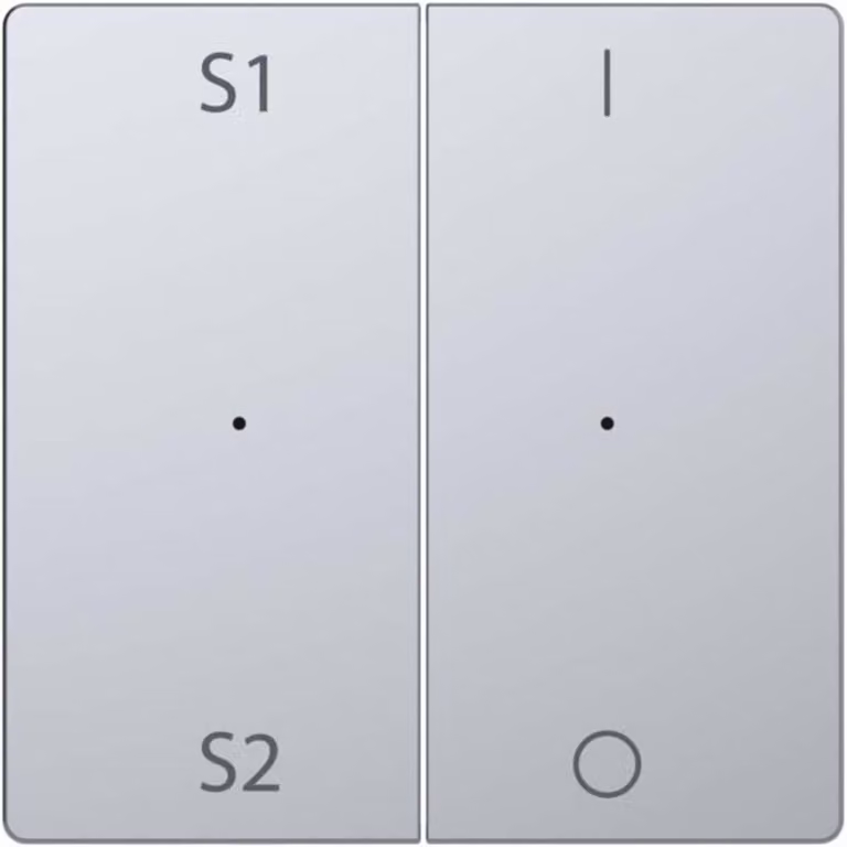 MERTEN MEG5228-6036 Interruttore a bilanciere in acciaio inossidabile, design di sistema