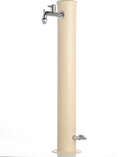 Fontana da Giardino con Doppio Rubinetto Belfer 42/ARR Avorio