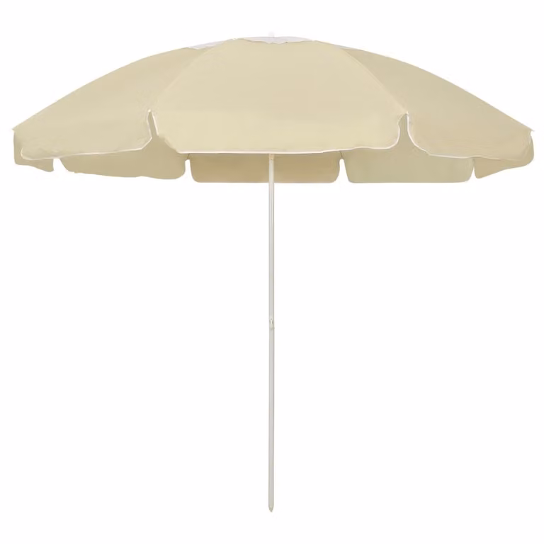 The Living Store Ombrellone sabbia giallo 240 cm
