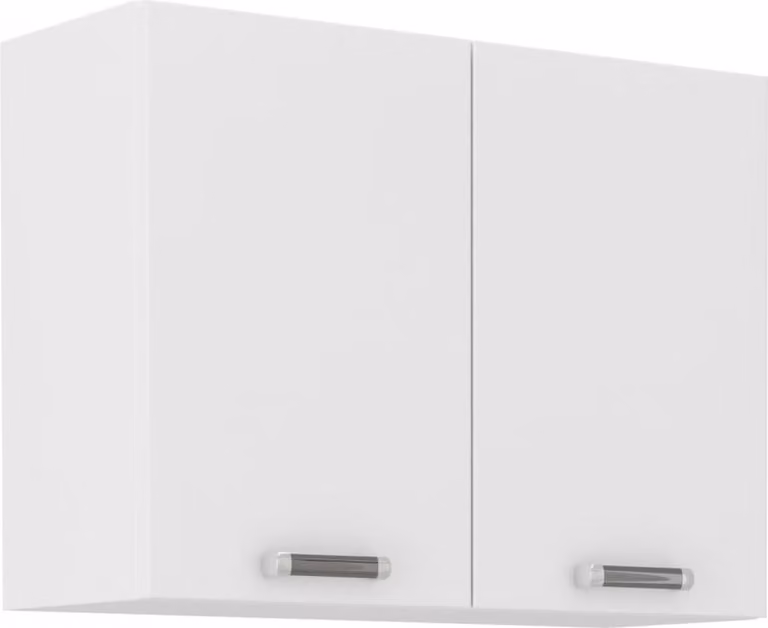 Armadietto superiore da cucina ODONA - larghezza 80 cm, bianco