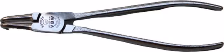 Pinze per anelli di sicurezza VBW Pinze per anelli interni a 90° Pinze per anelli di sicurezza cromate J31 200 mm