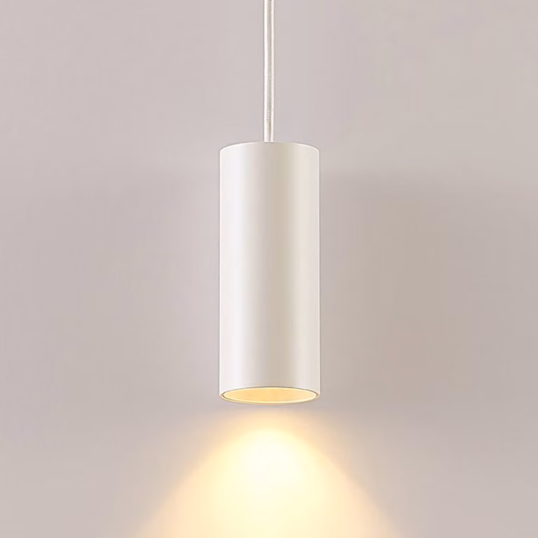 Lampada a sospensione Ejona Arcchio, dimmerabile, Bianco / Opale, Corridoio, Alluminio, Moderno, Lampada a sospensione