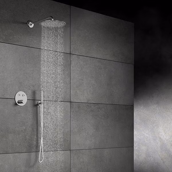 Steinberg Série 390 Douche de pluie, ultra-plate 2mm, D=300mm, Easy-Clean, ronde, 3901688, 3901688