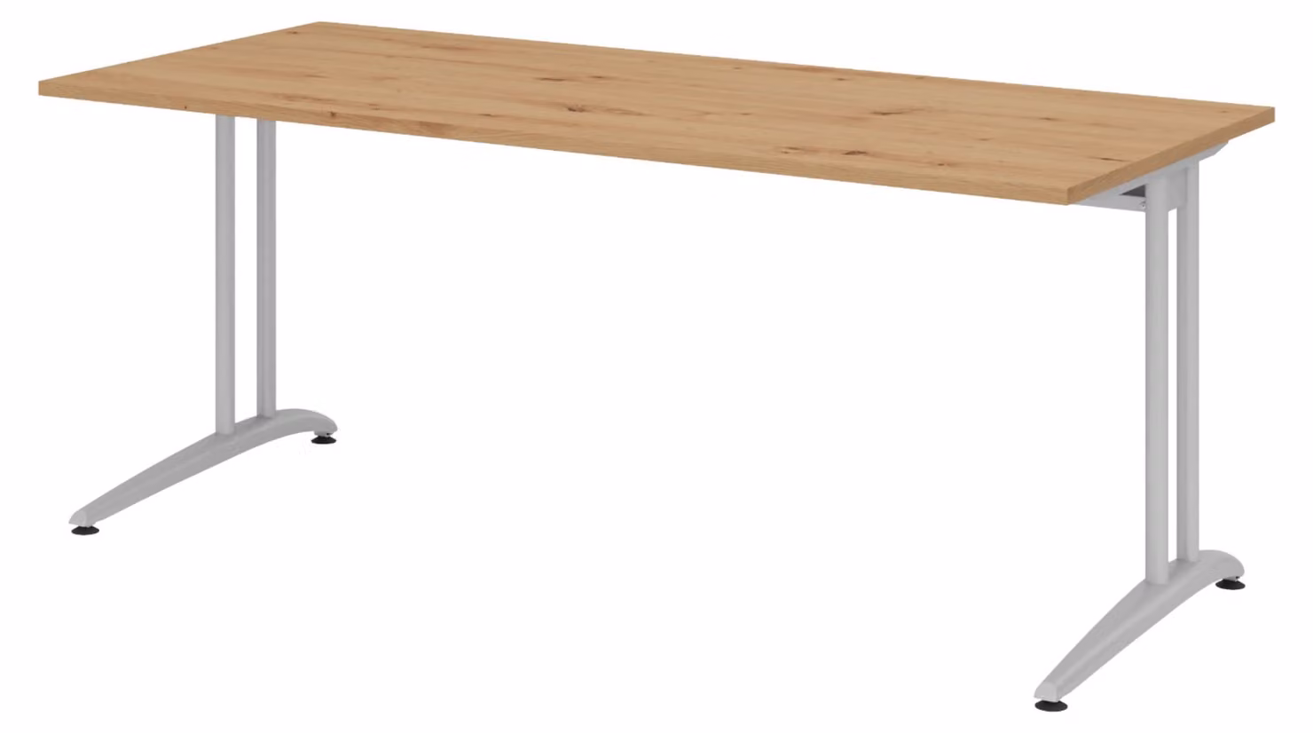 bümö Scrivania Serie B - Decorazione: rovere nodoso, dimensioni: 180 x 80 cm