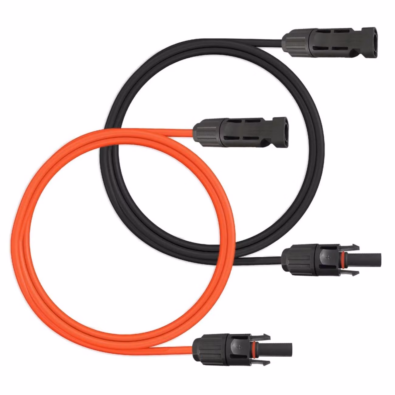 cavo solare 1m cavo di prolunga rosso + nero 6 mm² con spine solari Spina del cavo solare