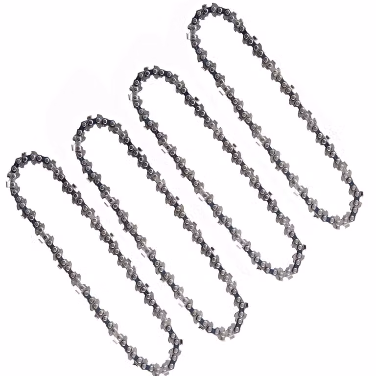 4 catene per motosega, lunghezza 15,7 cm, compatibili con motoseghe mini da 15,7 cm