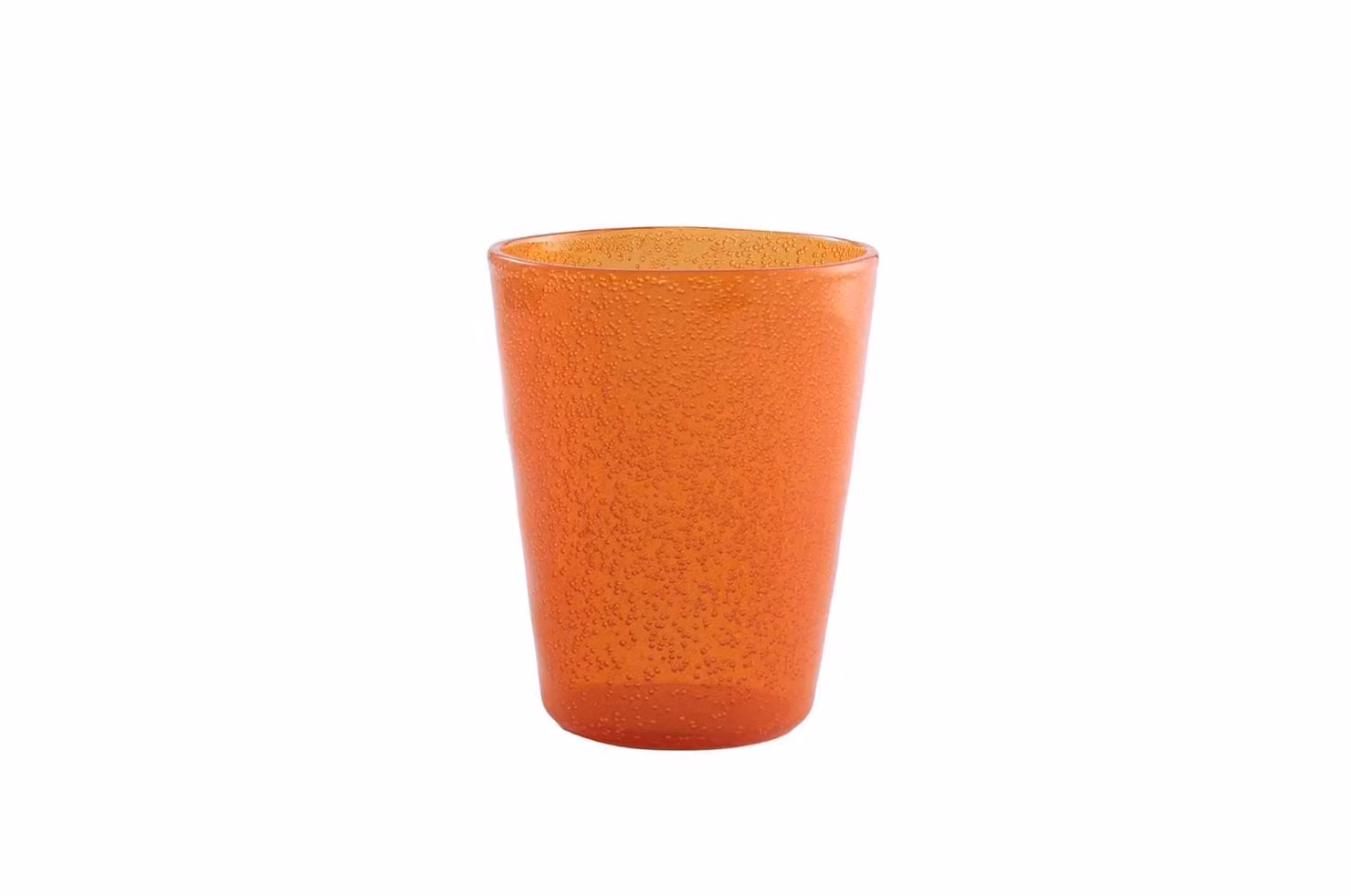 Bicchiere acqua Memento Synth metacrilato, Arancione, 6 pezzi