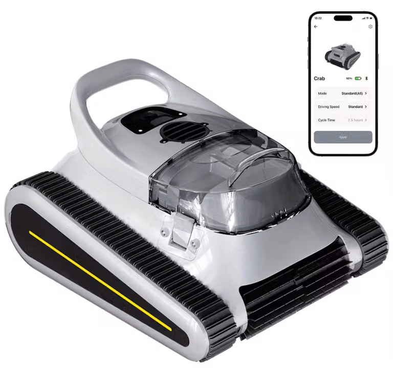 Robot per la pulizia delle piscine - Robot per piscine - Aspirapolvere automatico per piscine - Aspirapolvere per piscine senza fili
