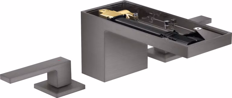 hansgrohe AXOR MyEdition Mélangeur lavabo 3 trous 70 avec vidage à ouverture rapide, sans plaque, 47052340, 47052340