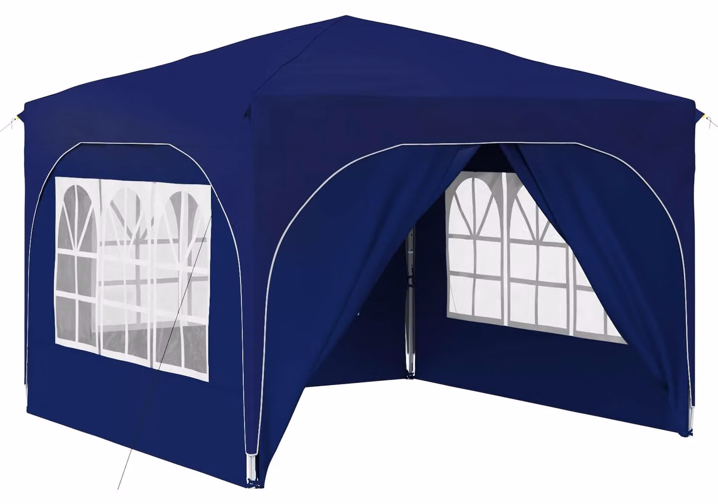 Tenda per feste a pop-up 290 x 290 x 245 cm Blu