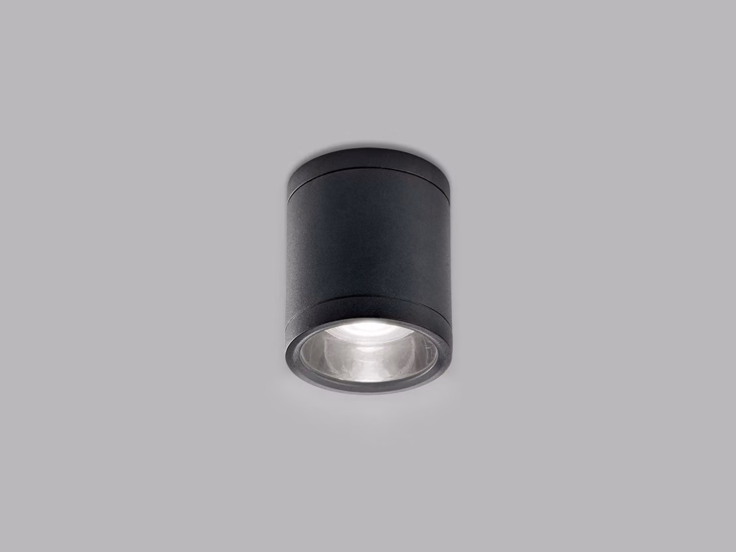 LED2 5234654D Lampada da soffitto per esterni TUBO II, A DALI/PUSH 10 W 3000 K/4000 K/5700 K antracite