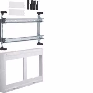 Modulo, universN, 300 x 500 mm, per 4 sezionatori NH00 (8 NH000) su guide DIN