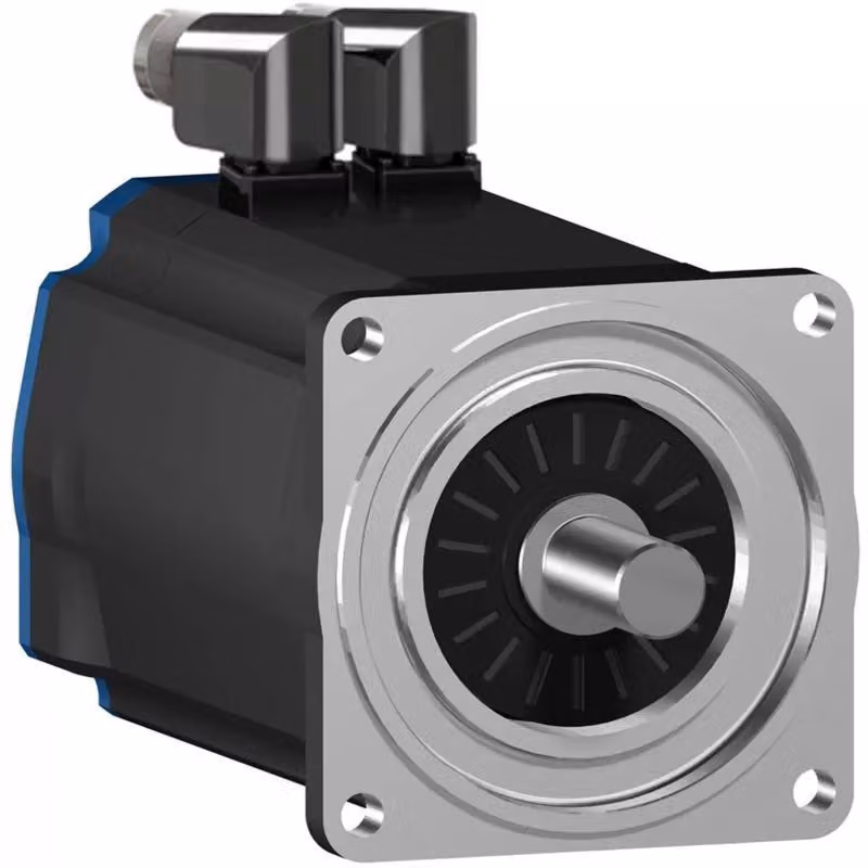Servomotore Schneider Electric, Lexium BSH, 100 mm, 5,8 Nm, chiavetta, IP54, singolo giro 128 P/U, 2xM23 ad angolo BSH1002P11A2A