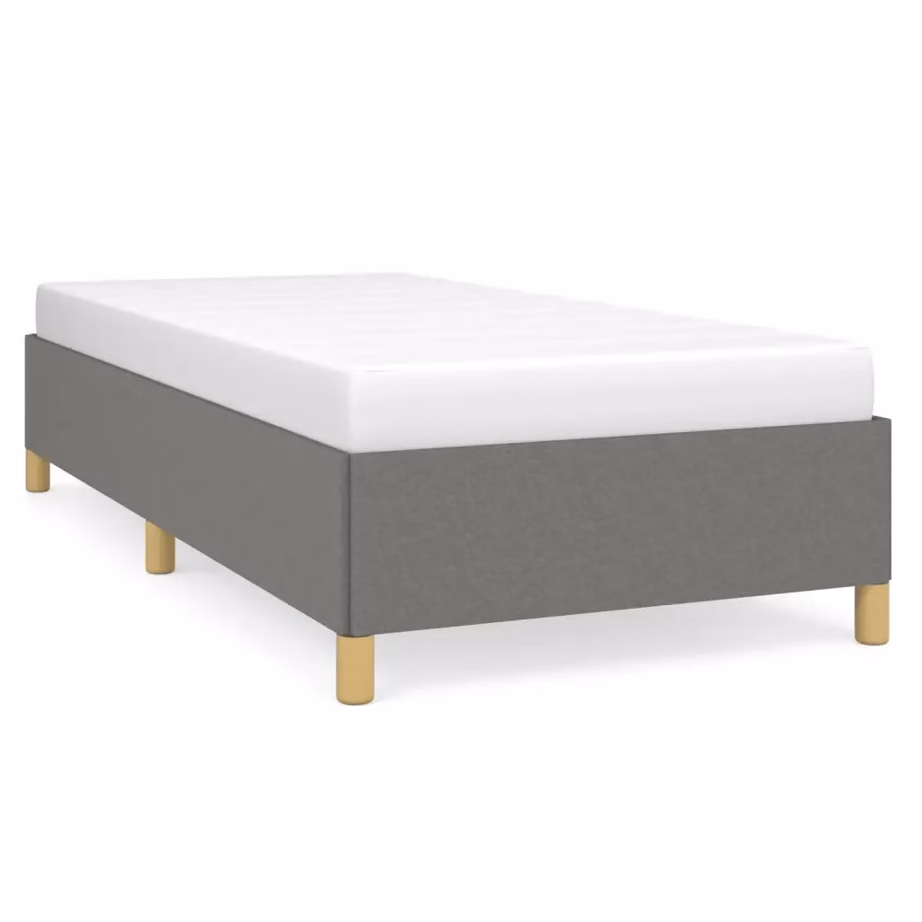 Struttura Letto Design Mania in Tessuto Grigio con Giroletto L/P/H: 80 x 200 x 35 cm – 2