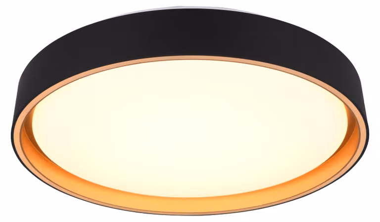 Plafoniera a LED FELIS nera - R64391080