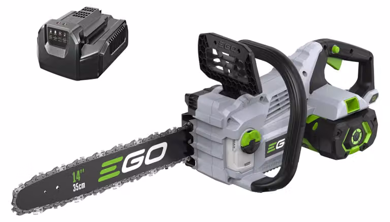 Motosega EGO Power CS1411E 35 cm con batteria da 2,5 Ah e caricatore standard