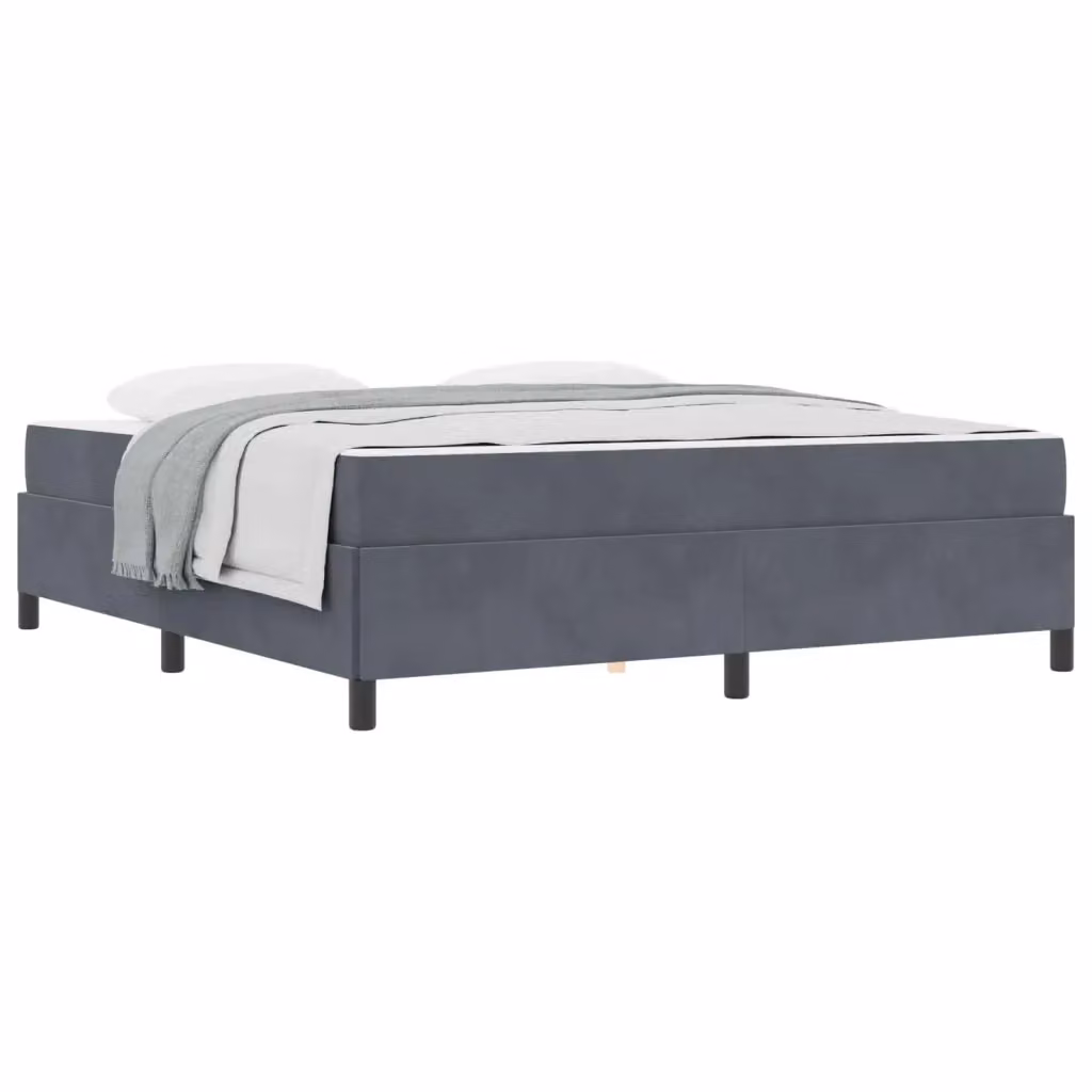 Struttura letto imbottita vidaXL in tessuto grigio L: 180 cm, P: 200 cm, H: 203 cm – 2