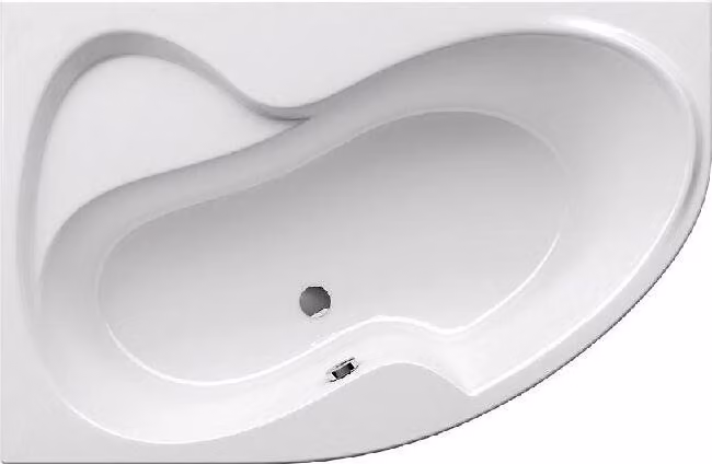 Vasca da bagno angolare RAVAK ROSA II 170x105 cm sinistra bianco neve C221000000