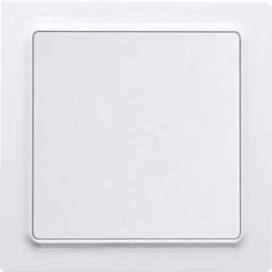 Interruttore a bilanciere Eltako E-Design55, bianco puro lucido 30055707