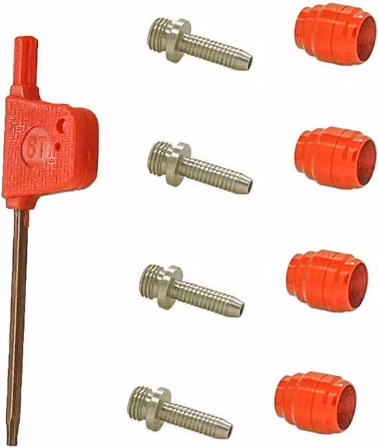 Set di tubi idraulici Remslang con 4 raccordi a oliva e chiave