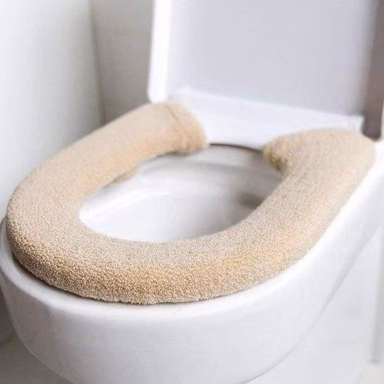 Copriwater antibatterico beige
