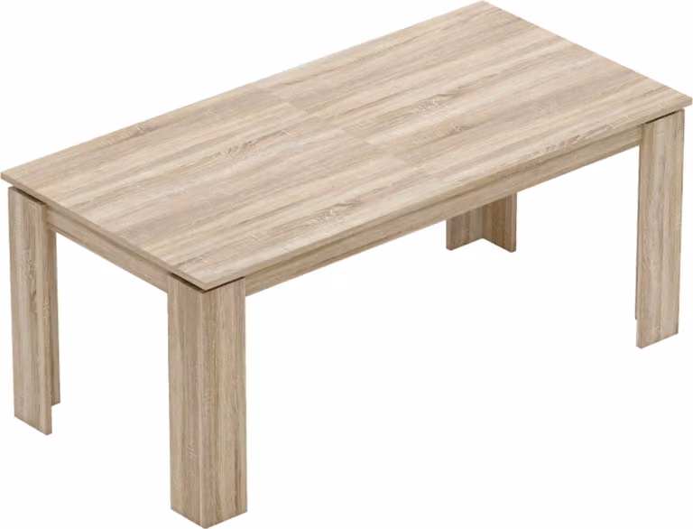 Tavolo da pranzo allungabile, da 180 a 260 cm, per 6-10 persone, in legno