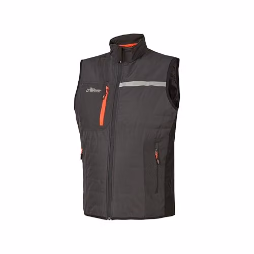 Gilet Asphalt Grey L Wall Upower