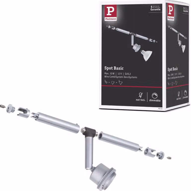 Paulmann Plug & Shine LED Gartenstrahler Pike Einzelspot