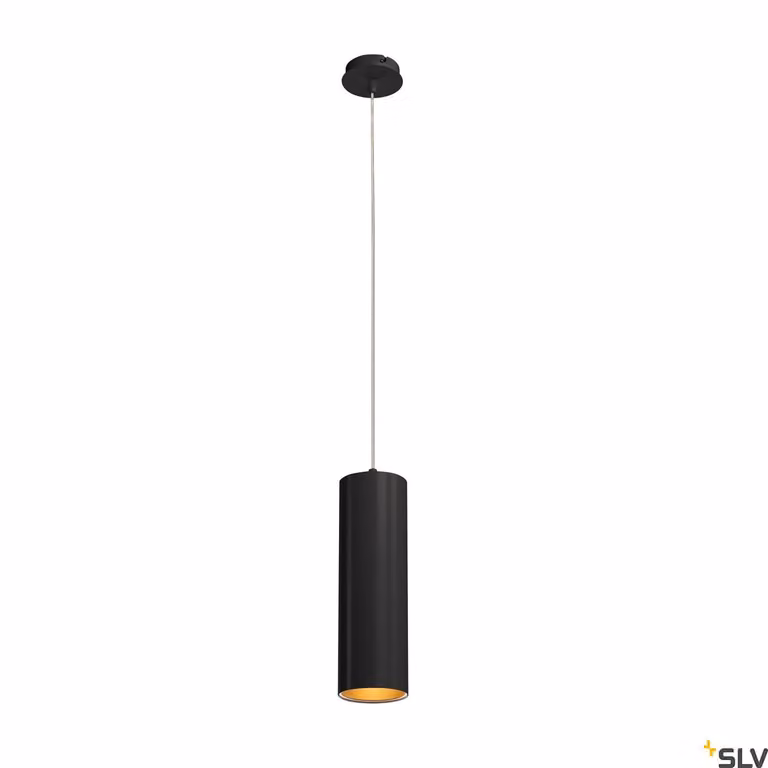 Lampada a sospensione Anela LED Ø8,4 cm nero dimmerabile