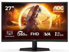 Monitor 27" ( LED 1920x1080 FULL HD 260Hz ) Curvo Black C27G42ZE