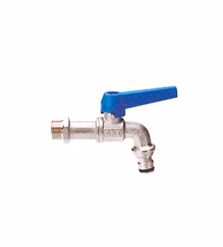 Rubinetto Ottone Sfera 1/2" Attacco Rapido Enolgas