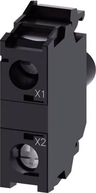 Modulo LED con LED integrato - Portalampada per indicatore luminoso rosso 3SU1401-1BB30-1AA0