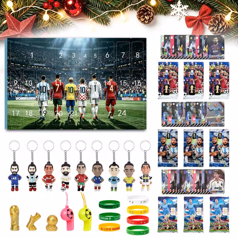 Calendario dell'Avvento 2026 – Set da 24 articoli da collezione per i fan