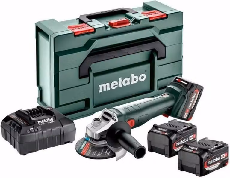Metabo W 18 L 9-125 Quick Set Akku Winkelschleifer 18V Schleifgerät 602249960