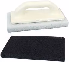 Frattone per la pulizia delle piastrelle Pavan in plastica bianca L: 25 cm, H: 12 cm