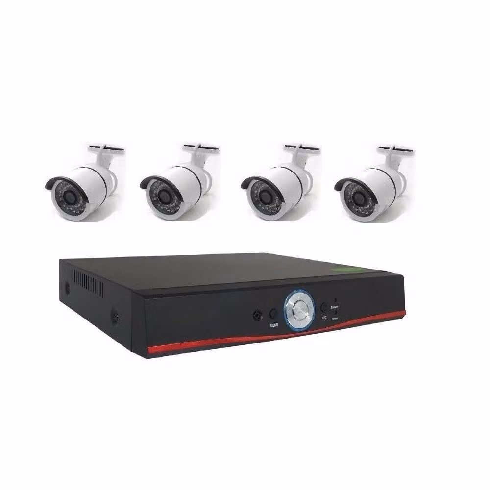 Kit Videosorveglianza Trade Shop TP-01 Bianco con 4 o 8 Canali 3MP 1080p Onvif e Connessioni HDMI, VGA, LAN – 2