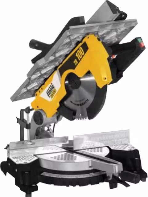 Troncatrice FEMI TR-100 da 2000 W con lama Ø 305 mm, colore giallo