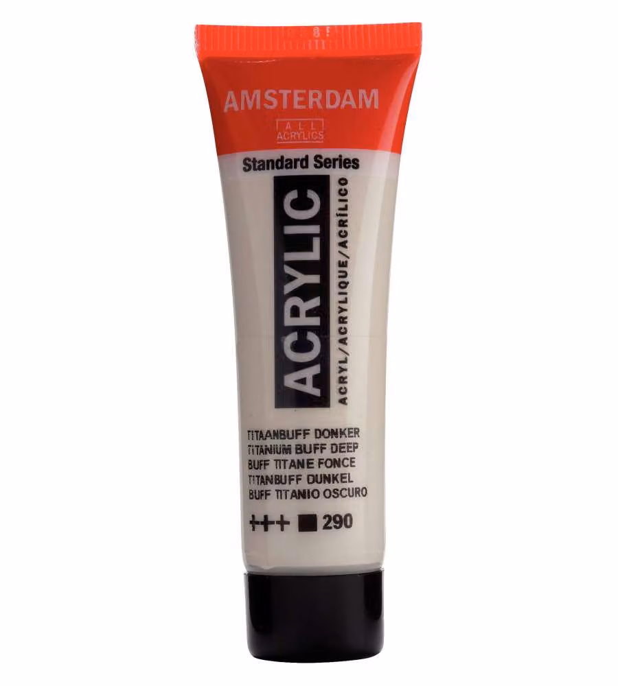 Colore acrilico Amsterdam 20 ML Titanio Giallo