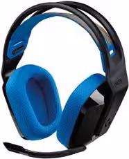 Cuffie gaming wireless Logitech G535 Lightspeed over-ear nero e blu per PC e PlayStation