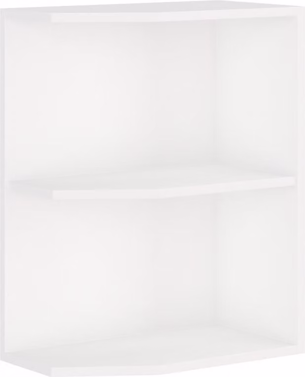 Armadietto inferiore ad angolo LAJLA - larghezza 30 cm, bianco