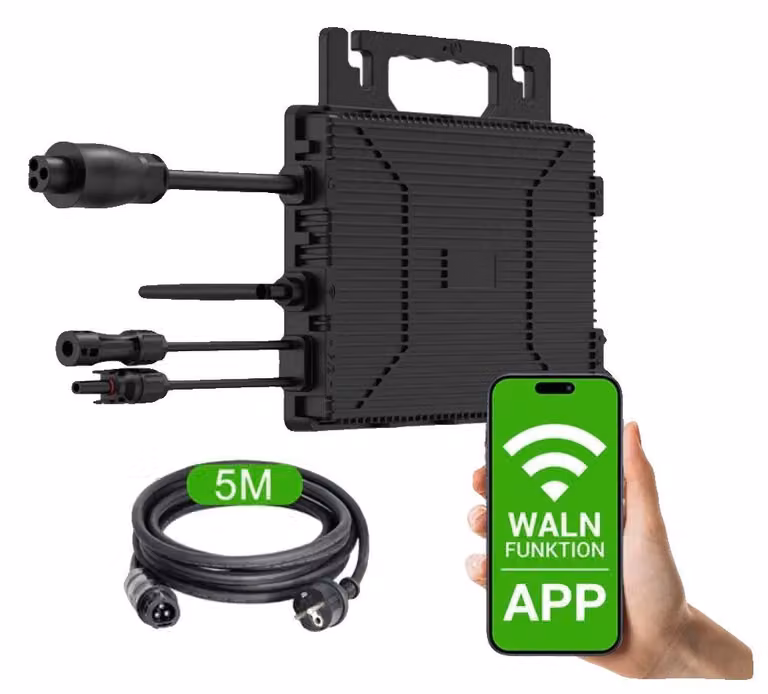 Microinverter, doppio MPPT, connettività Wi-Fi, 800 W Wi-Fi, 220-240 V