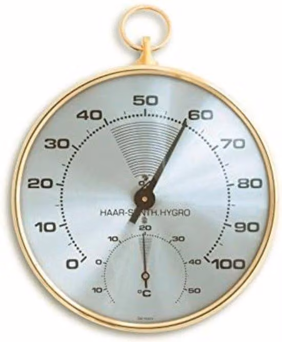 Misuratore analogico di temperatura e umidità