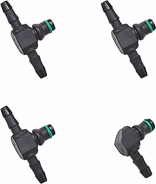 Raccordo con valvola di ritegno per motori diesel common rail