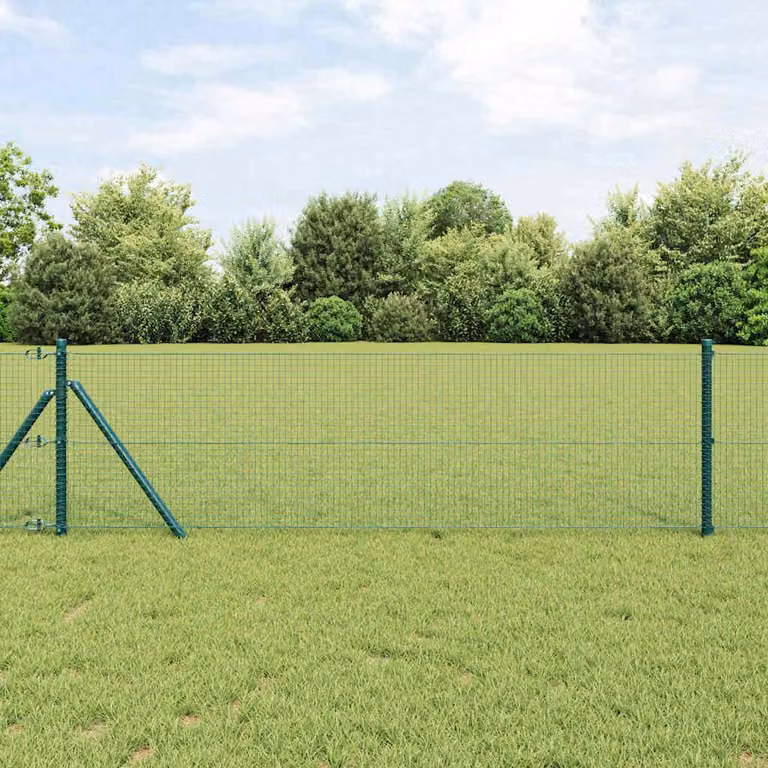 Maison Exclusive - Palo della recinzione Verde 100 x 0,8 m (maglia 19 x 19 mm)