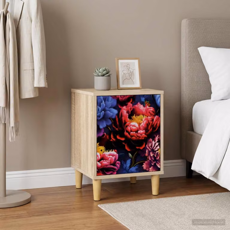 Armadio da Notte vidaXL KIEL Rovere Sonoma L/P/H: 36 x 33 x 50 cm