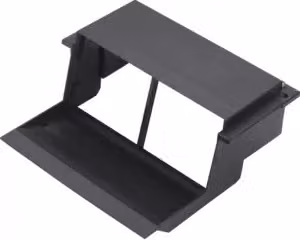 Hager GBM5050, nero, poliammide, 108 mm, 118 mm