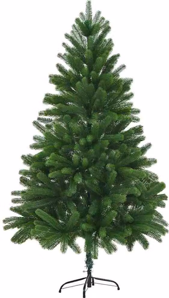 Albero di Natale con 300 LED con supporto Verde 180 cm PE