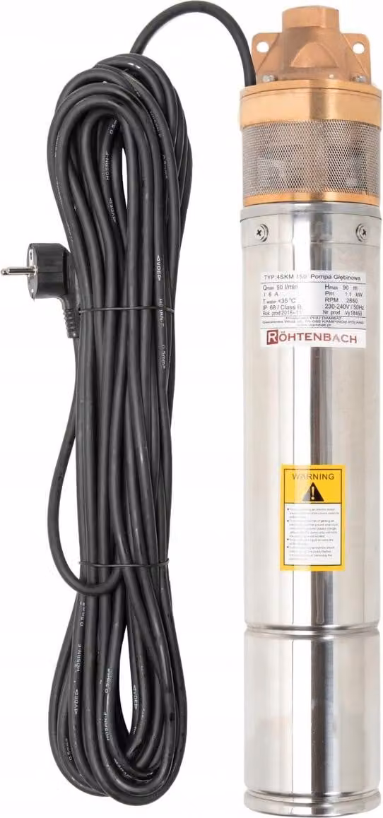 IBO | Pompa Sommersa 4SKM150 - 1100W - Acciaio Inossidabile - Efficiente - Senza Manutenzione E Durevole